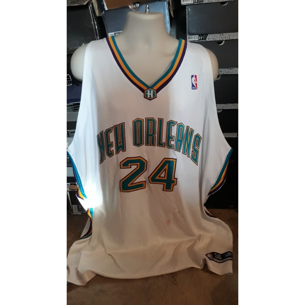 Reebok authentic Mashburn Hornets jersey sz 56